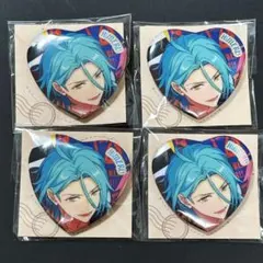 あんスタ HiMERU 旅路 TRIP ハート缶バッジ 中国 海外 4点セット