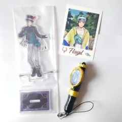 ツイステ フロイド アクスタ カード マジカルペンライト オクタ 3点セット
