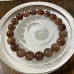 【最強の運気向上】スーパーセブンルチルクォーツ　10ミリ　天然石ブレスレット