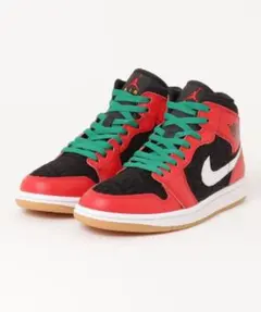 エアジョーダン ハイカットスニーカー レッド/ブラック