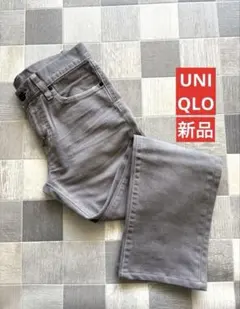 【新品】ユニクロ パンツ スリムフィットストレートジーンズ GU好きに