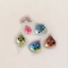 正規品　ボンボンドロップシール　ミニ しずくちゃん　しずくの森のなかまたち