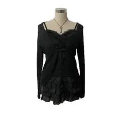 00's ダークコケット　フェアリーグランジ　y2k グランジ　カーディガン