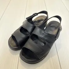 ナースシューズ オフィスサンダル 黒のサムネイル