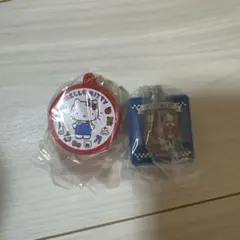 サンリオ　sanrio クッキー缶チャーム　キティ　ザ ボードビルデュオ