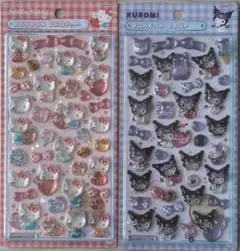 【正規品】ハローキティ クロミ ボンボンドロップシールセット