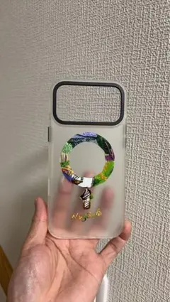 iPhone17 Pro Max ケース MagSafe 半透明