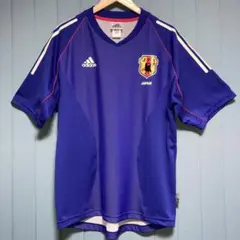 極美品 adidas アディダス 日本代表 ユニフォーム 2002 ホーム O
