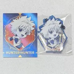 HUNTER×HUNTER 海外　キルア　アクリルキーホルダー　アクキー　中国 ハンターハンター 中国限定 アクリルカード キルア - メルカリ