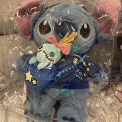 happyくじ　A賞おっきなスティッチぬいぐるみ