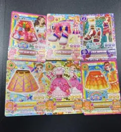 アイカツカード キュート ポップ セクシー クール6枚セット 初期 初代