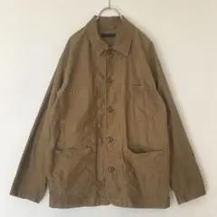 ユニクロ ユーティリティジャケット ブラウン