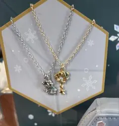 USJ 限定　スヌーピー　チャーリーブラウン　ペア　ネックレス