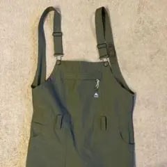 Burton スノーボードウェア カーキ　ビブパンツ ゴアテックス　女性M