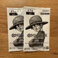 ワンピースカードトレジャーキャンペーンプロモパック2パック未開封