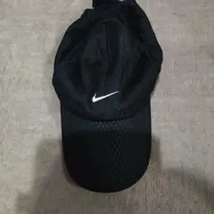 Nike メッシュ ブラックキャップ ONE SIZE