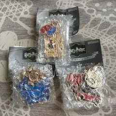 ハリー ポッターダイキャストダブルチャームコレクション　3種セット