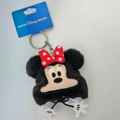 ディズニーリゾート　ファンキャップキーチェーン　ミニーマウス