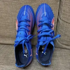 Puma スパイクシューズ 青/オレンジ