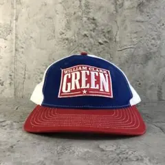 cy616古着　帽子　キャップ　青　赤　白　90s Y2K