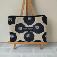 ハンドメイド フラットポーチのサムネイル