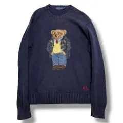 【美品】Polo by Ralph Lauren ポロベア ニット セーター M