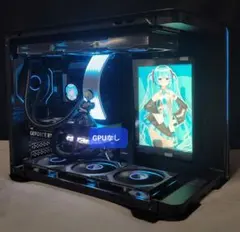 ゲーミングPC ピラーレス i5-14400F 2画面搭載 グラボ追加可