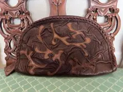 萌*き様 IBIZA 本革　クラッチバッグ