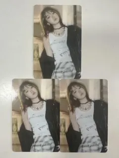 ルセラフィム DIFFERENT ポップアップ チェウォン トレカ 3点セット