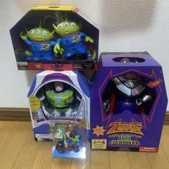 トーキングフィギュア　バズ　ザーグ　リトルグリーンメン　エイリアン　まとめ売り