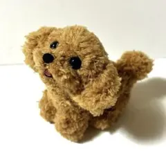 お値下げしました⭐︎モールアート　レッド　トイプードル　おすわり　4/29