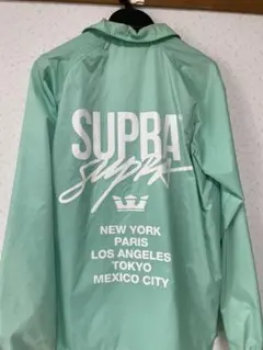 SUPRA ナイロンジャケット Sサイズ ミントグリーンのサムネイル