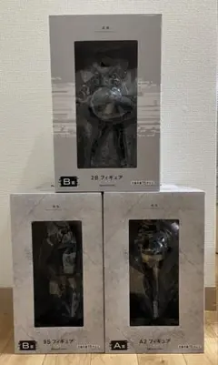 白*銀様 2B A2 9S フィギュア セット SQUARE ENIX