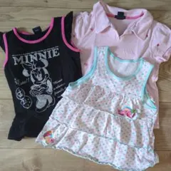 GAP KIDSなど 130サイズ Tシャツ ノースリーブ 3点セット