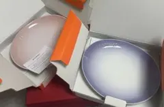 【新品未使用】Le Creuset MediumFlora Plate2枚セットのサムネイル