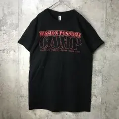 B2080古着　Tシャツ 黒　90s Y2K