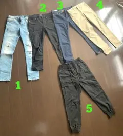 新しい　5 pants bundles 安いnice price