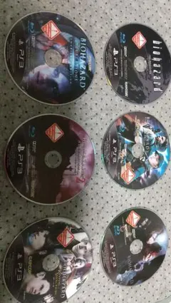 ps3ソフトセット バイオハザード6本
