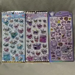 【正規品】　クロミちゃん　シナモンロール　うるちゅる　ウォーターインシール　2種