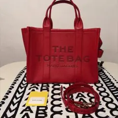 【ほぼ新品】MARC JACOBS THE TOTE BAG レッド 2wayのサムネイル