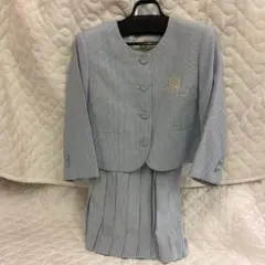 120　フォーマルスーツ　ELLE　エル　ベビーブルー卒園入学女の子　yのサムネイル