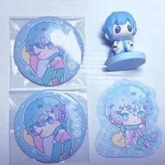 KAITO 缶バッジ フィギュア ステッカー