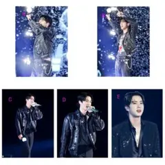 《JIN-17》BTS L版写真 ソクジン 5枚セット