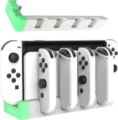 Switch & Switch 有機EL ジョイコン用 充電スタンド 4台同時