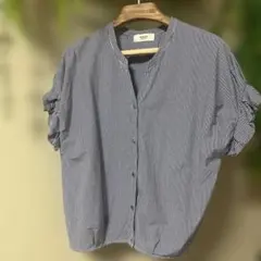 BEAMS HEART ストライプ 半袖シャツのサムネイル