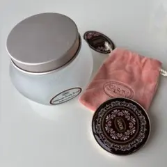 【空き瓶＆ミラー】SABON デリケートジャスミン ヘッドスクラブ 300g