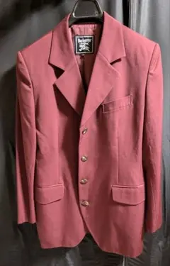 値下げ⭕️【美品/希少】ヴィンテージ バーバリー ジャケット ボルドー紺タグ9号