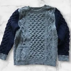 ハリウッドランチマーケット　ケーブル　ニット　1