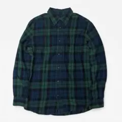 00s ST. JOHN'S BAY チェックネルシャツ ブラックウォッチ M