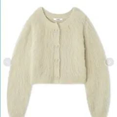 スナイデル　snidel ビジューリボンカーディガン